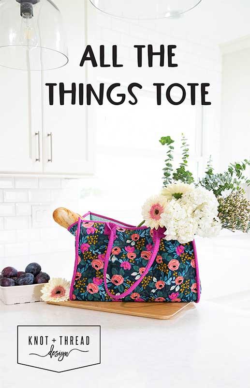 All the Things Tote KAT 113 Knot And Thread