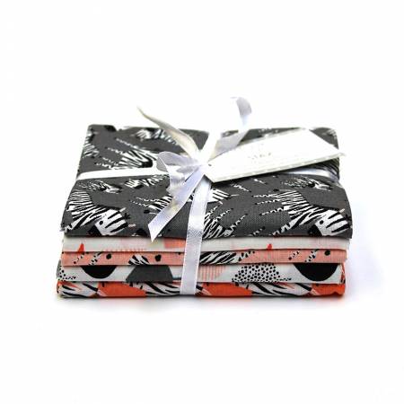 Fat Quarter Baby Zoo Emma & Mila, 5pcs/bundle