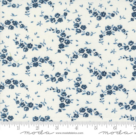 Shoreline Cream Navy 55308 24 Moda #1