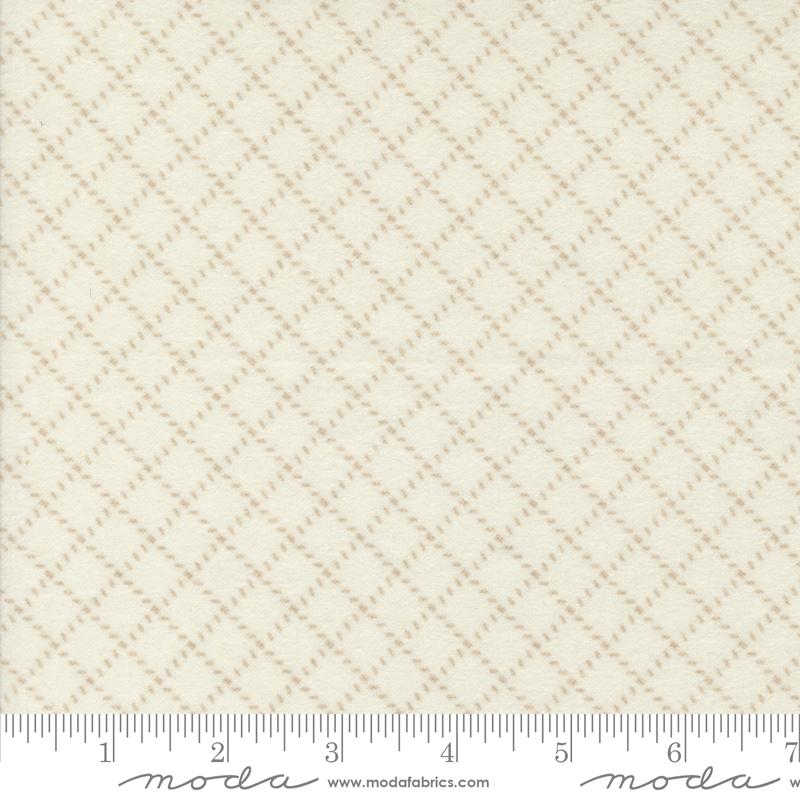 Farmhouse Flan III Cream 49271 11F Lg Houndstooth