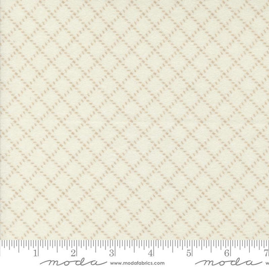 Farmhouse Flan III Cream 49271 11F Lg Houndstooth
