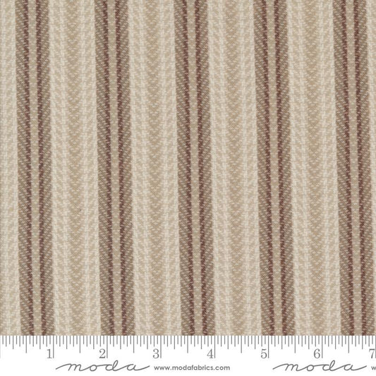 Farmhouse Flan III Cream 49275 11F Stripe