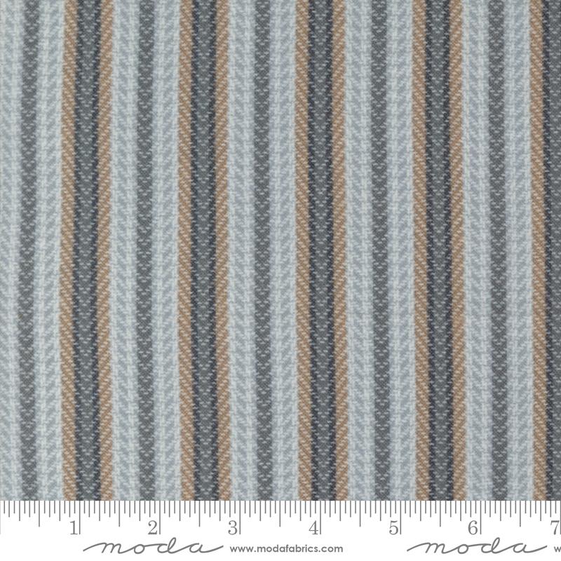 Farmhouse Flan III Pewter 49275 14F Stripe