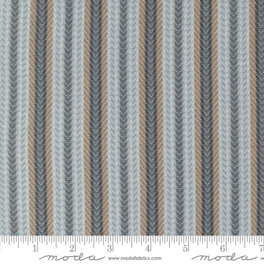 Farmhouse Flan III Pewter 49275 14F Stripe