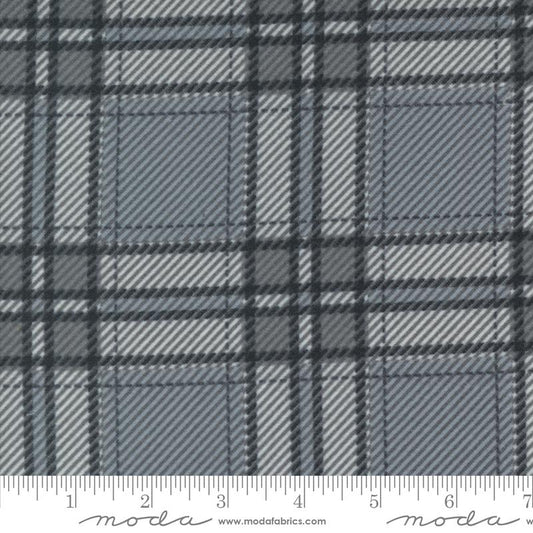 Farmhouse Flan III Pewter 49278 14F Moose Plaid