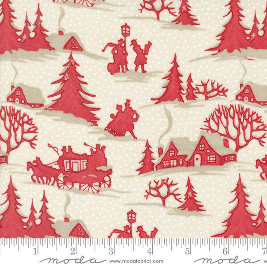 A Christmas Carol Landscape Snowflake 44351 11 Moda #1