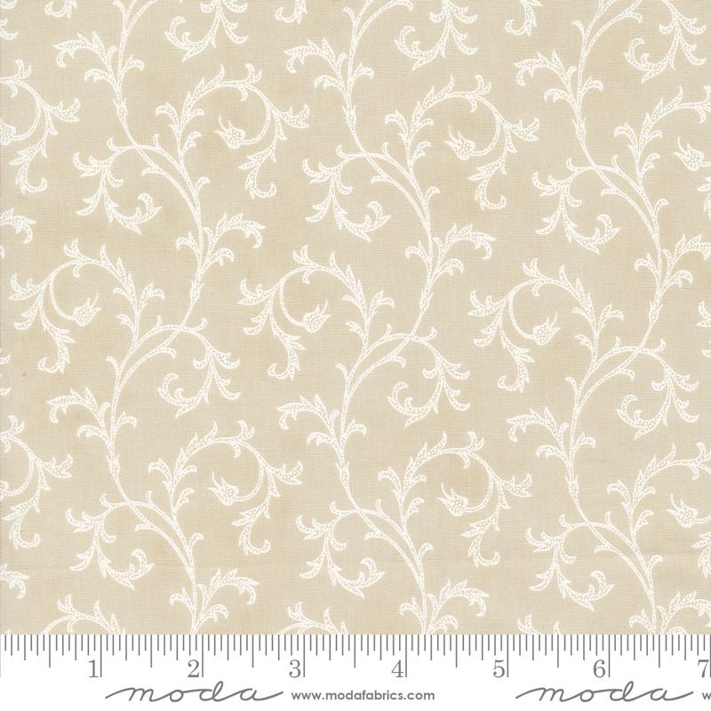 A Christmas Carol Vine Parchment 44357 12 Moda #1
