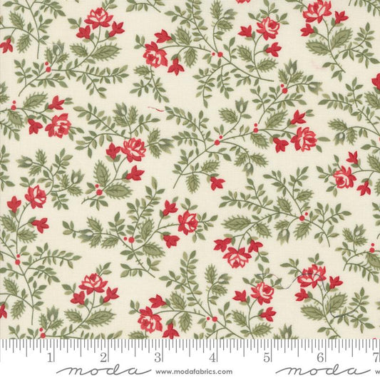 A Christmas Carol Small Floral Snowflake 44358 11 Moda #1