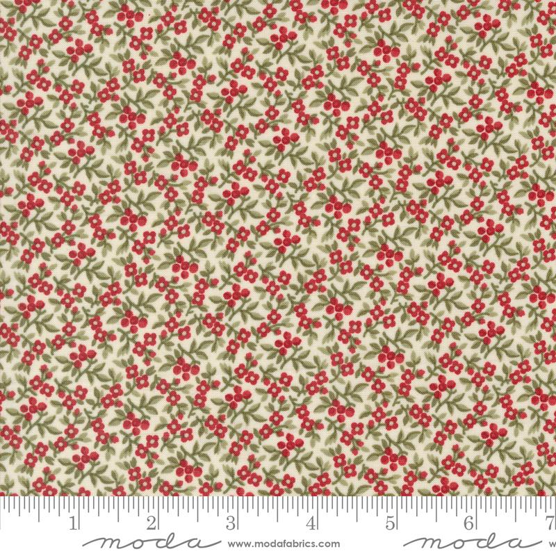 A Christmas Carol Tiny Flowers Snowflake 44359 11 Moda #1