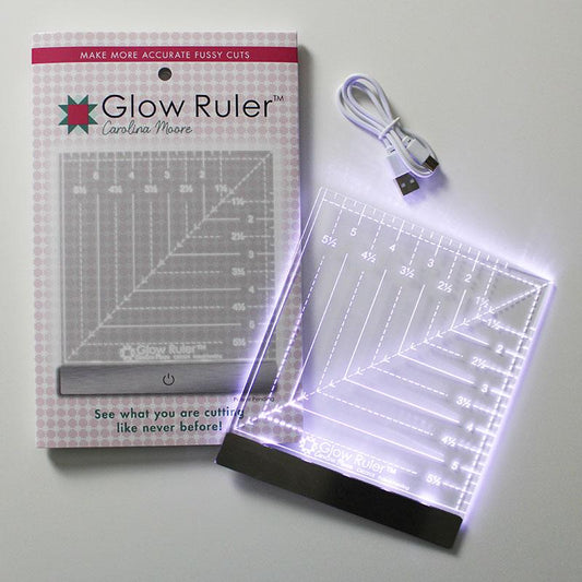 Glow Ruler 6" CM23GR Carolina Moore#1