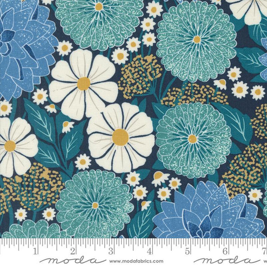 Field Of Flowers Navy 3310 19 Moda #1