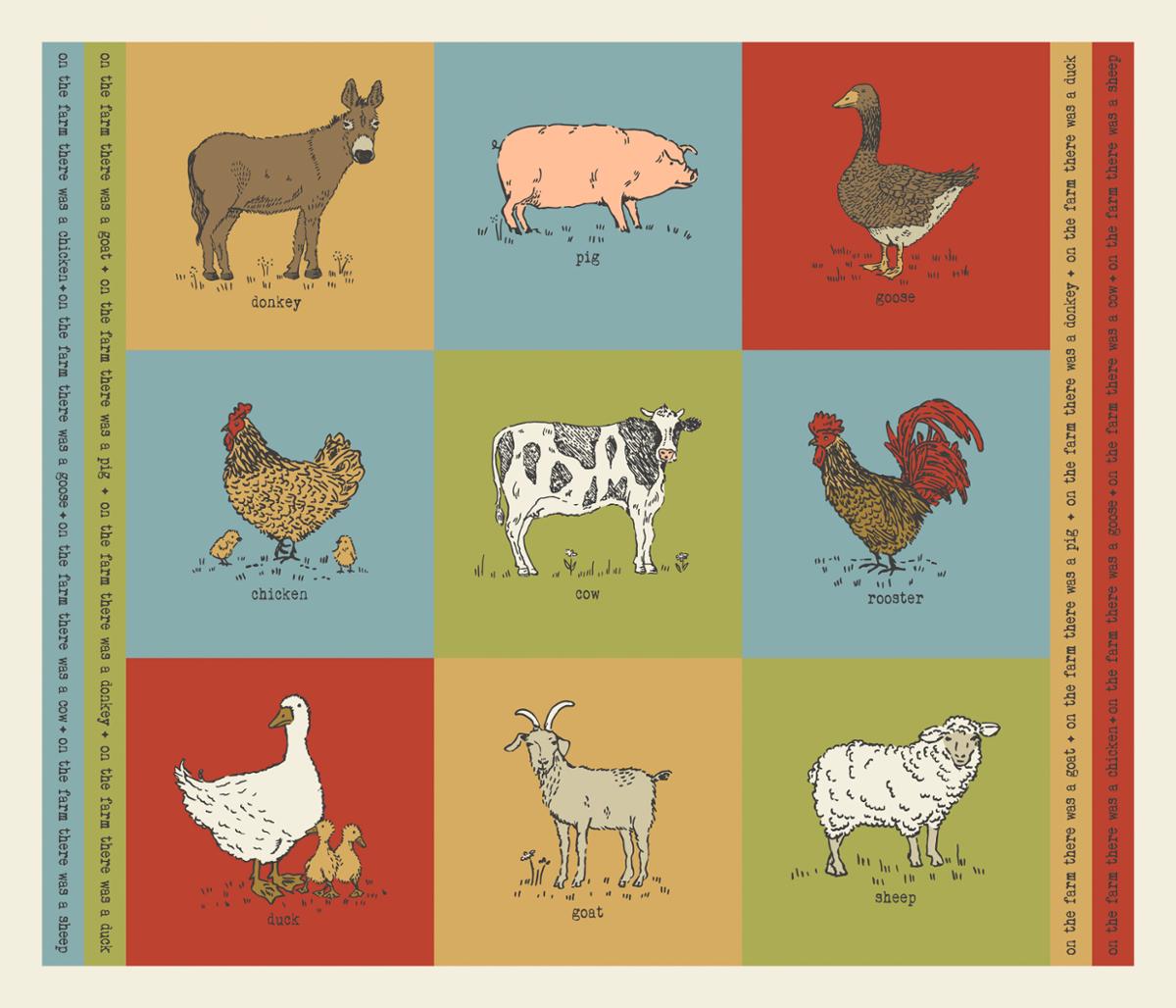 Farmstead Panel Multi 20908 11 Moda #1