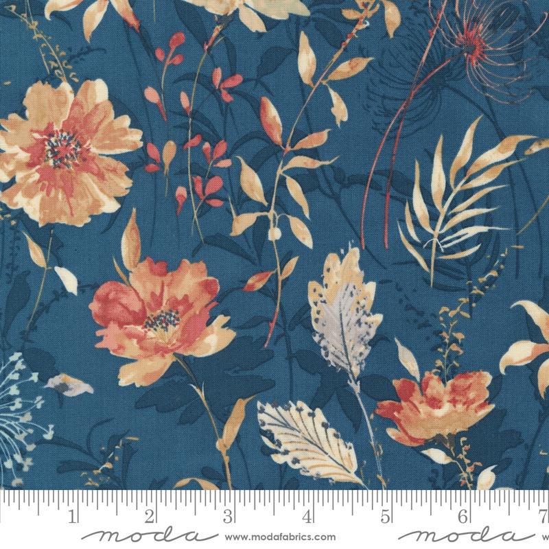 Sandalwood Indigo Lg Floral 44380 14