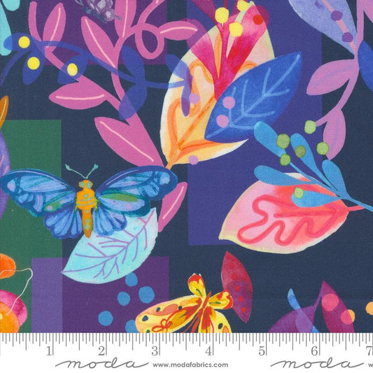 Flower Patches Midnight Lg Print 21820 16