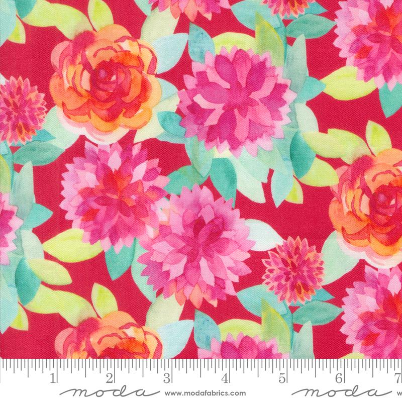 Flower Patches Ruby Lg Flower 21823 12