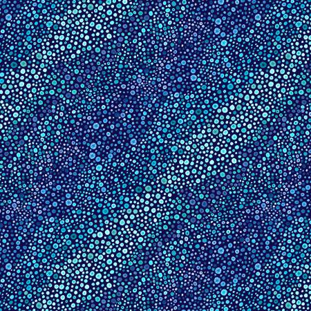 Blue Bubble Up 108in Wide Back