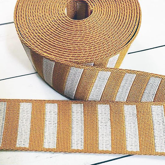 Bold Stripe Web Cactus/Off Wht SSCWEB 04 Stitch Supply#25