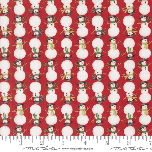 Winter Friends Berry Red 56135 17 Moda #1