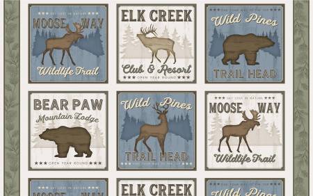 Wildlife Trail Panel 24" x 42"