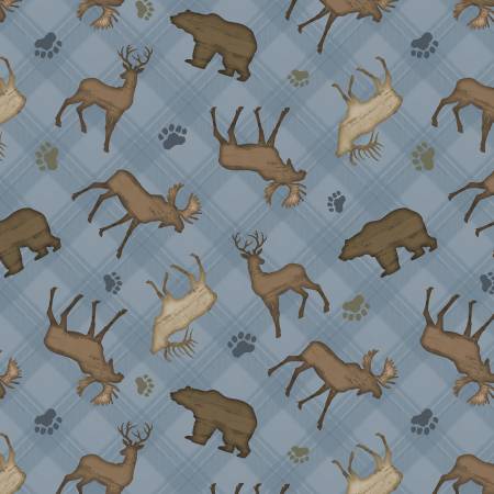 Wildlife Trail Blue Animal Toss