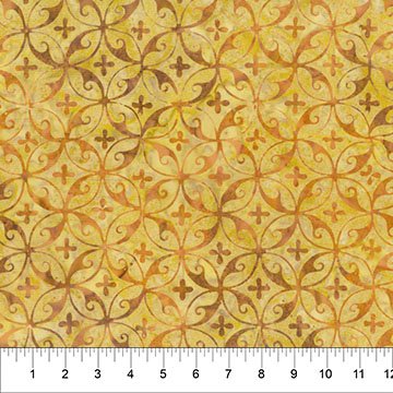 Tile Fusion Batik Swirl Butterscotch
