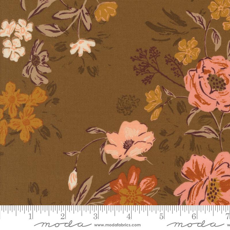 Foraged Found Lg Floral Cocoa 45630 14