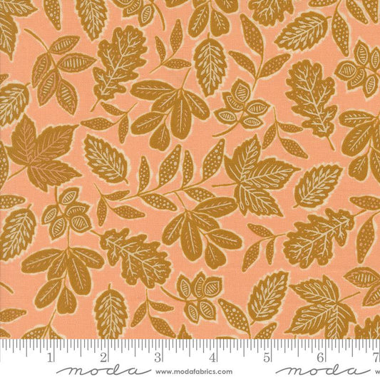 Foraged Found Leaves Peach 45633 19