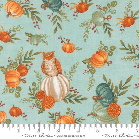 I Love Fall Most Pumpkin Dark Aqua 56140 14