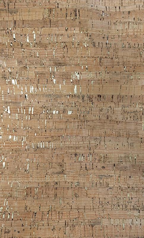 Cork Fabric 18"x15" Natrl/Gold BPC 99 Belagio#1