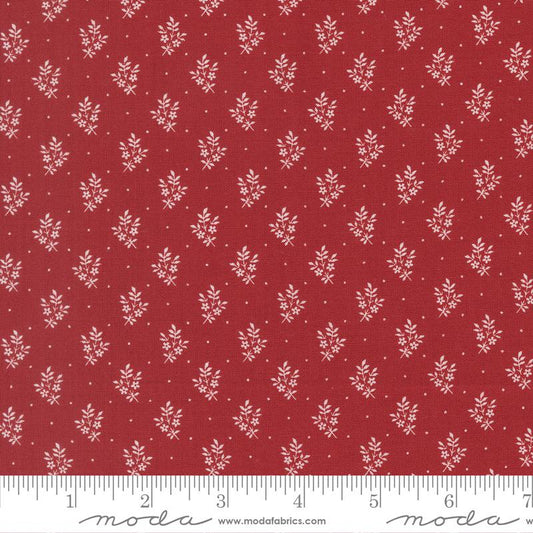 American Gatherings III Flower Sprig Sm Floral Crimson 49327 12