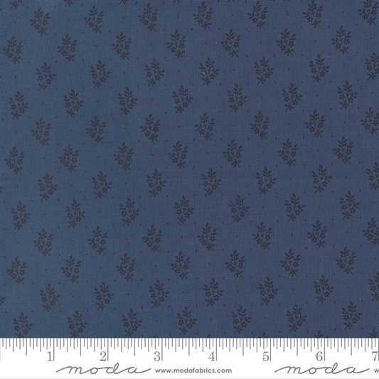 American Gatherings III Flower Sprig Sm Floral Nautical Blue 49327 14
