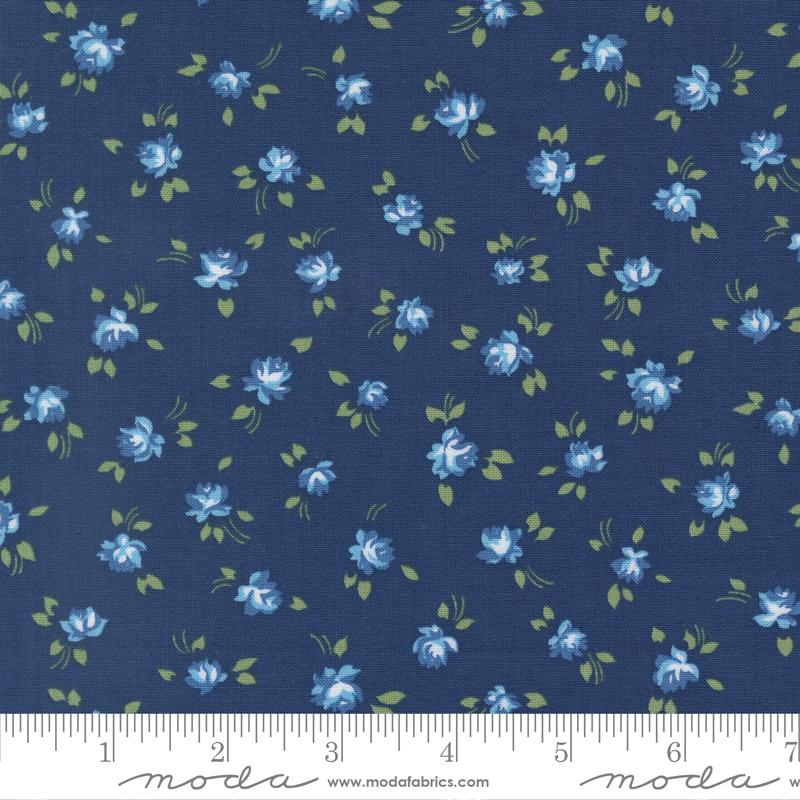 Blueprint Navy Grace Sm Floral 55331 16