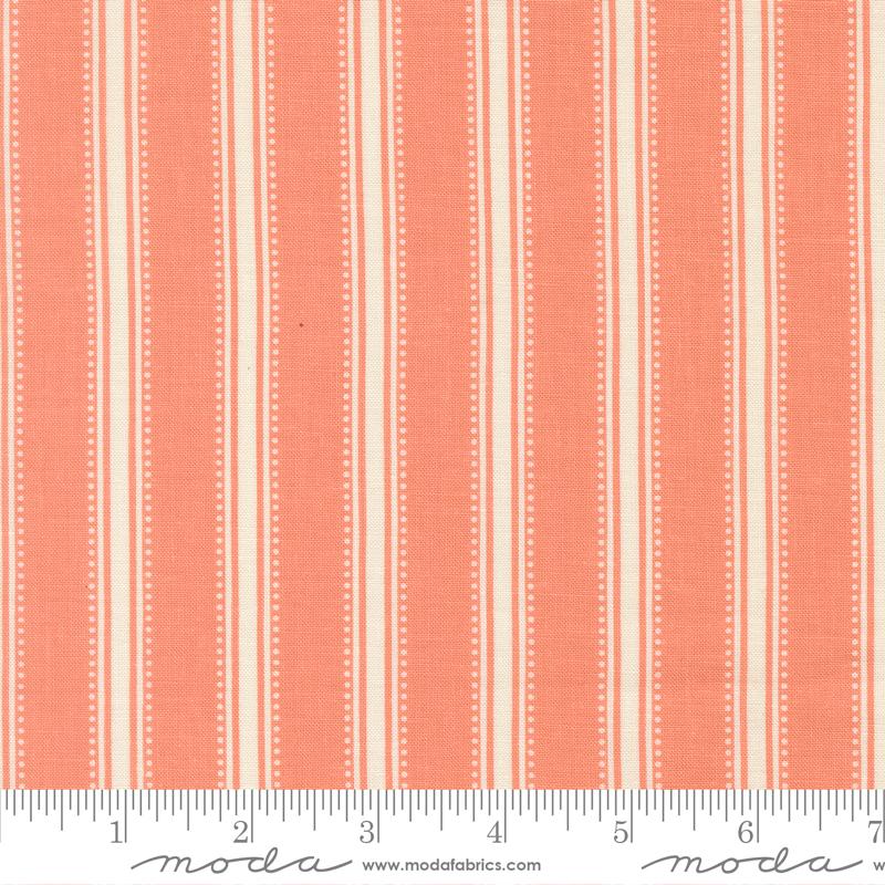 Sunbonnet Stripe Coral 31767 41