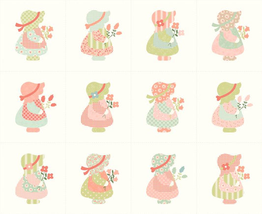 Sunbonnet Panel Porcelain 31770 11