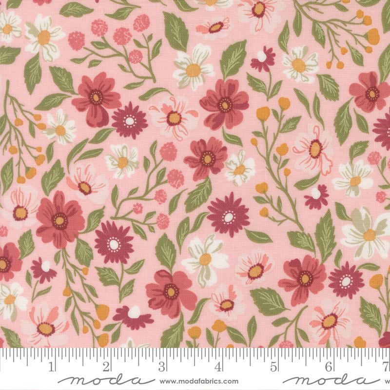 Wild Honey Carnation Floral Print 5250 12