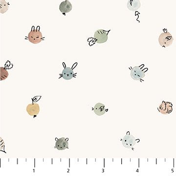 Cotton-tale Cream Dots