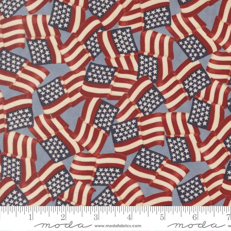 America 250 Years Flags Steel Blue 56180 16
