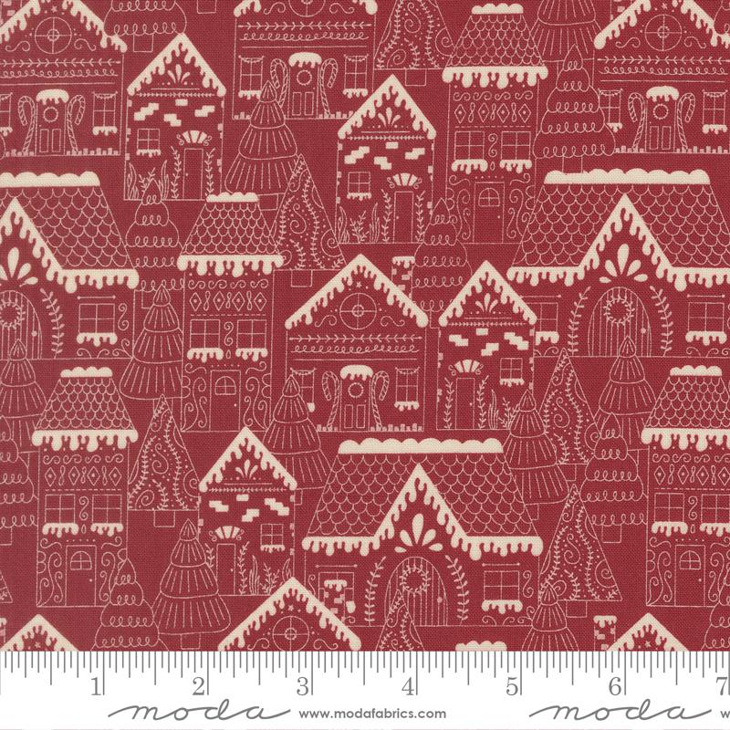 Gingerbread Lane Landscape Cranberry 26150 18