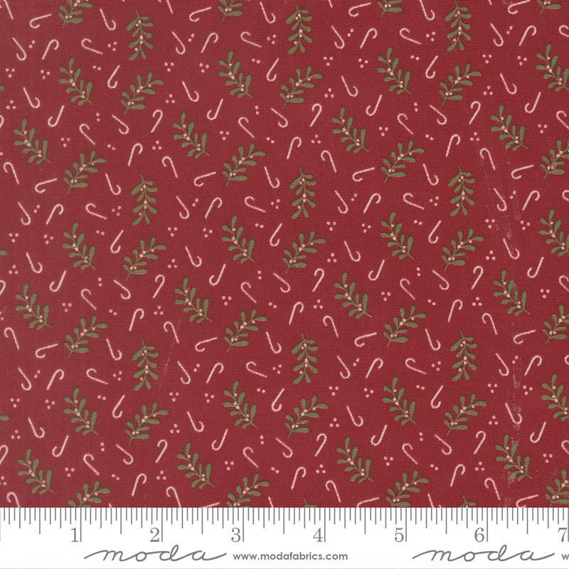 Gingerbread Lane Candy Canes Cranberry 26157 18