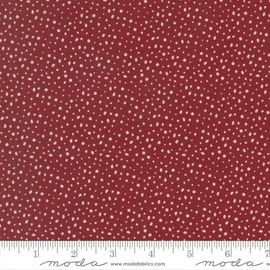 Gingerbread Lane Flurry Dots Cranberry 26158 18