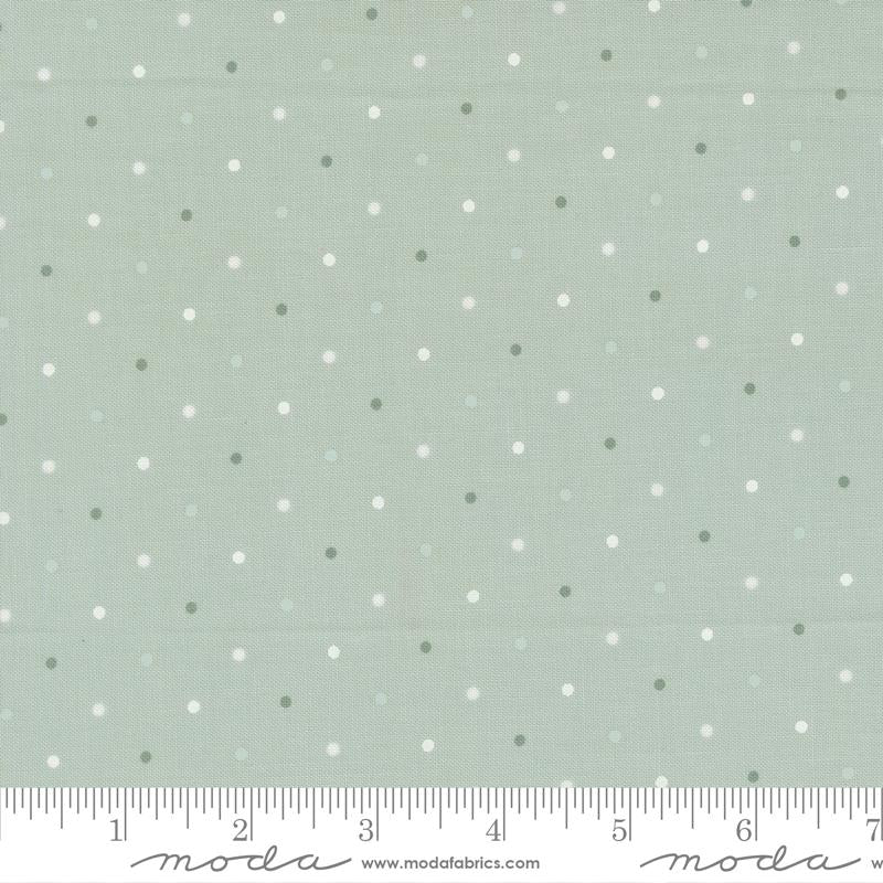108" Magic Dot Robins Egg 108026 64 Moda Basics #1