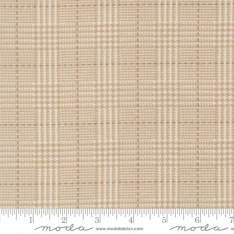 Flannel Gather Basics Cream 49341 11F Moda #1