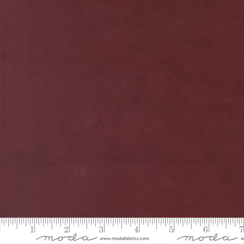 Flannel Gather Basics Burgundy 1040 104F Moda #1