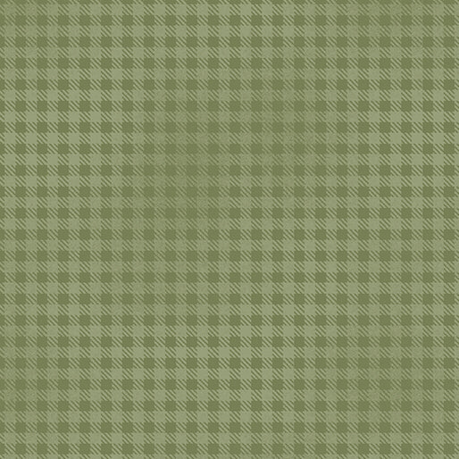 Wool Check Light Green