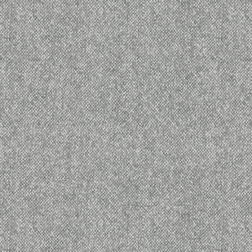Wool Tweed Heather Grey Flannel