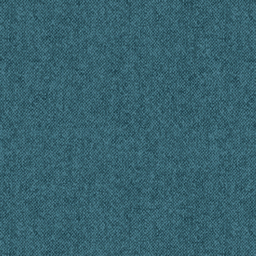 Wool Tweed Teal Flannel