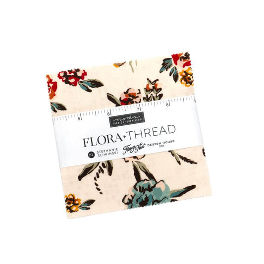 Flora Thread Charm Pack 45680PP Moda Precuts#1
