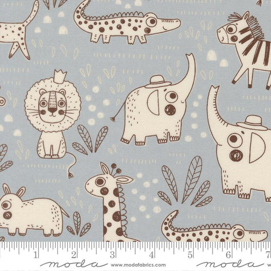 Wildly Cute Safari Sky 39082 13 Moda #1
