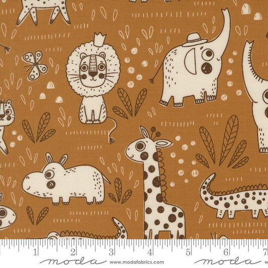 Wildly Cute Safari Golden 39082 16 Moda #1