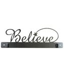 14 in Believe with Clips Charcoal